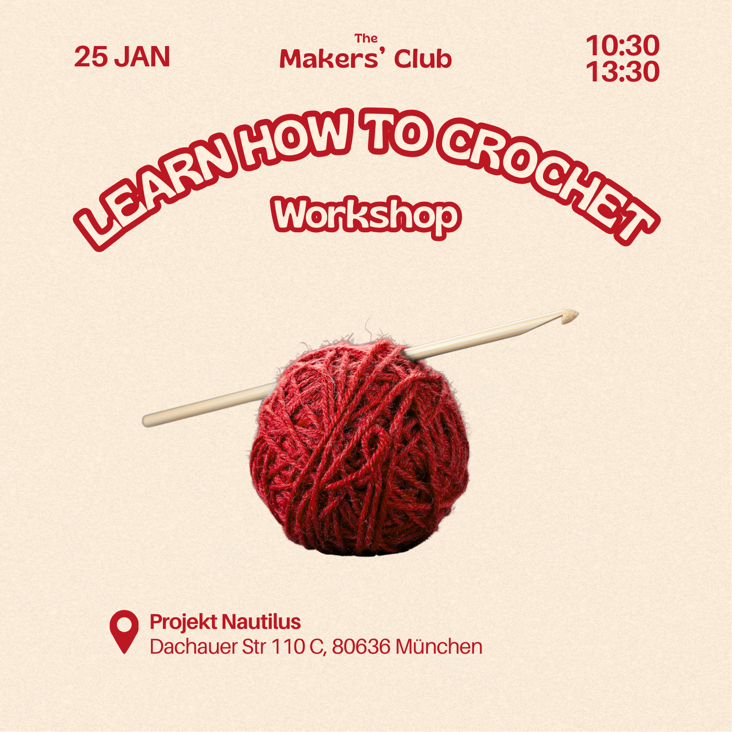 Beginner Crochet Workshop: Start Your First Cozy Scarf 🧶