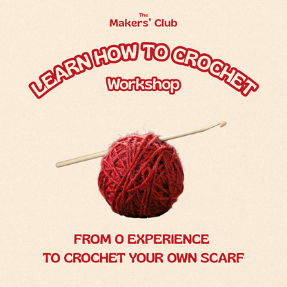 Beginner Crochet Workshop: Start Your First Cozy Scarf 🧶