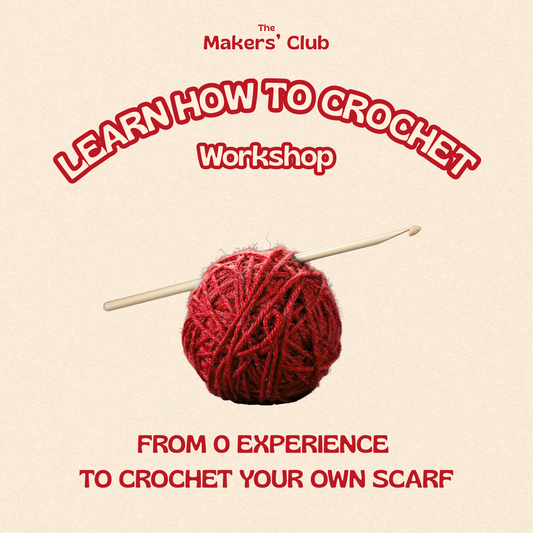 Beginner Crochet Workshop: Start Your First Cozy Scarf 🧶
