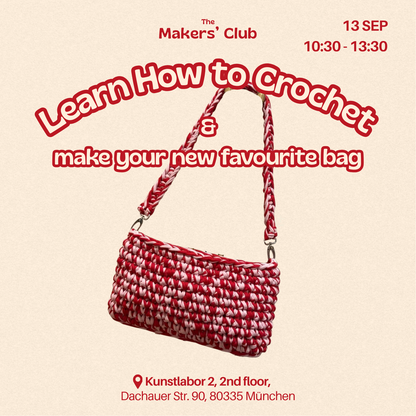 Learn How to Crochet & make your new favourite bag