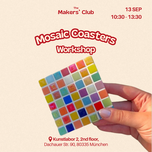 Mosaic Coasters Workshop