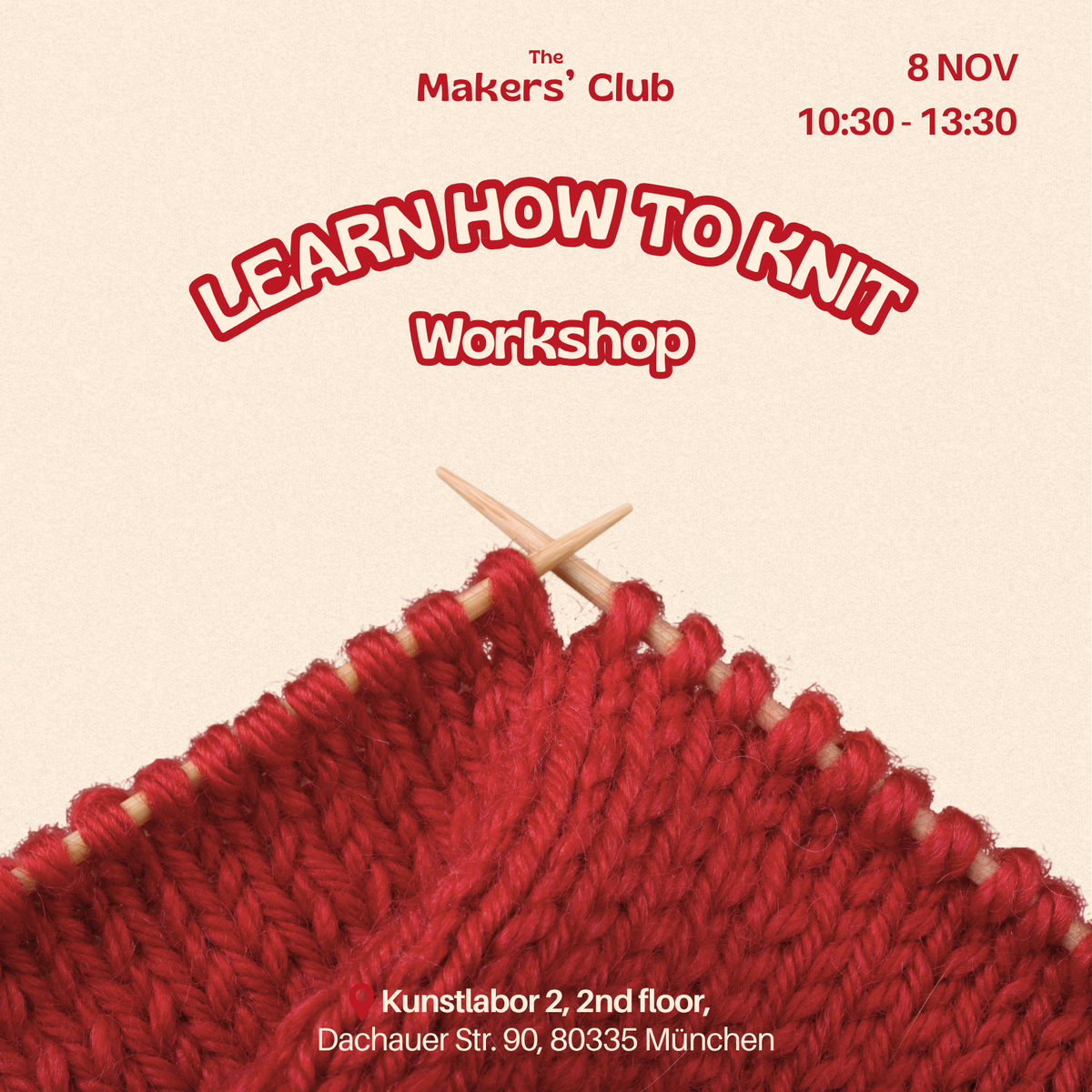 Beginner Knitting Workshop: Start Your First Cozy Scarf 🧶