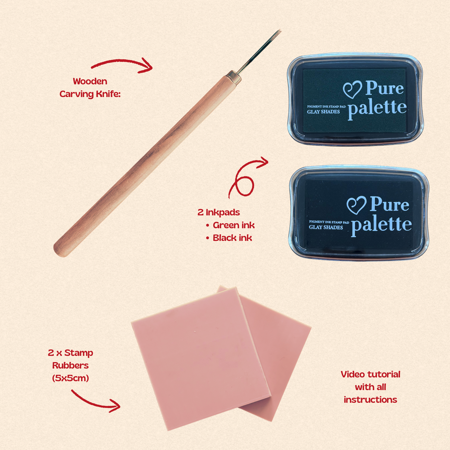 Stamp Carving Starter Kit