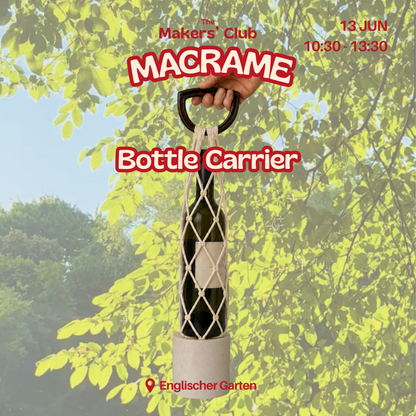 Macrame - Bottle Carrier