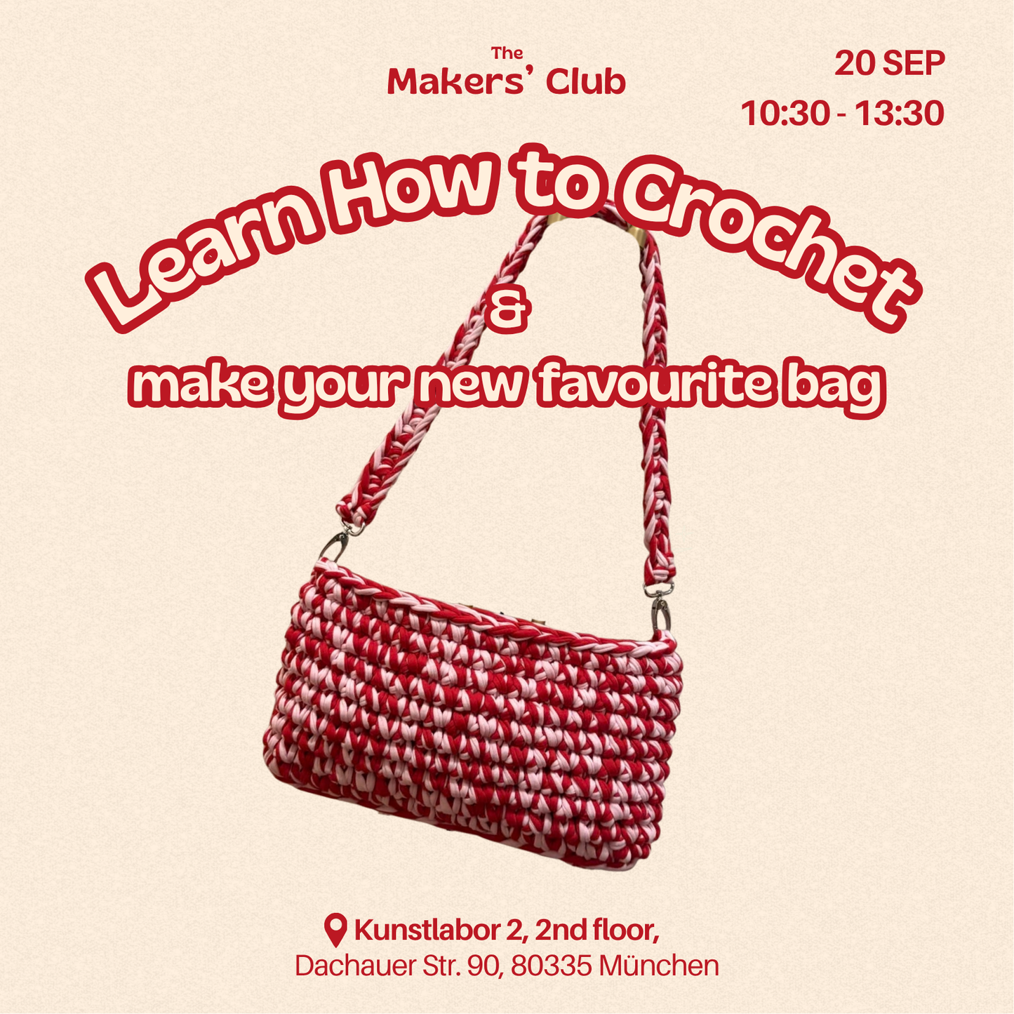 Learn How to Crochet & make your new favourite bag