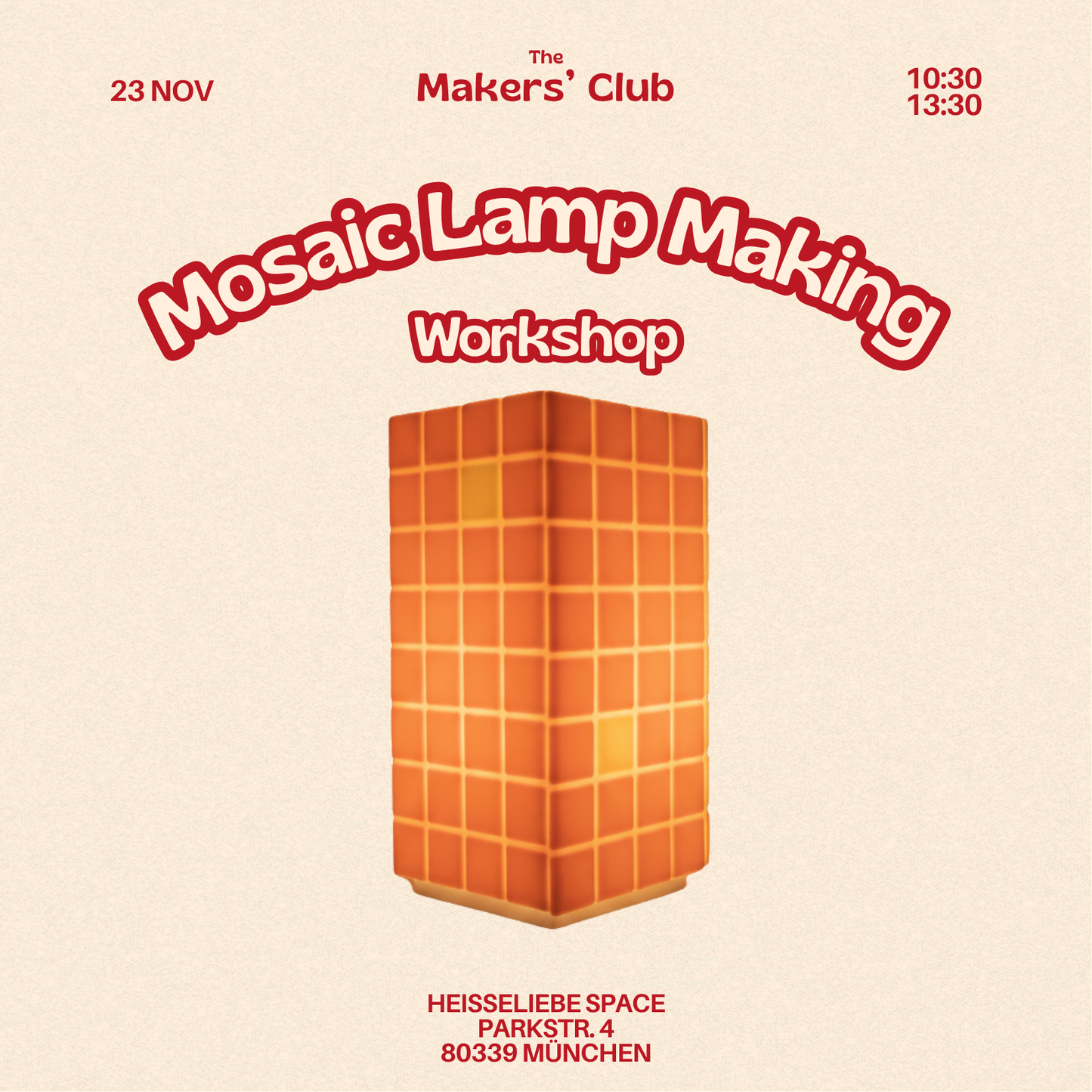 Mosaic Lamp Workshop