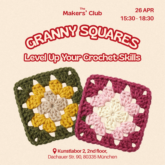 Level Up Your Crochet – The Art of Granny Squares 🧶✨