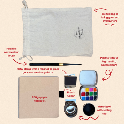 Travel Watercolour Set