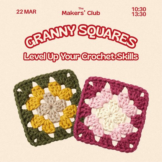 Level Up Your Crochet – The Art of Granny Squares 🧶✨