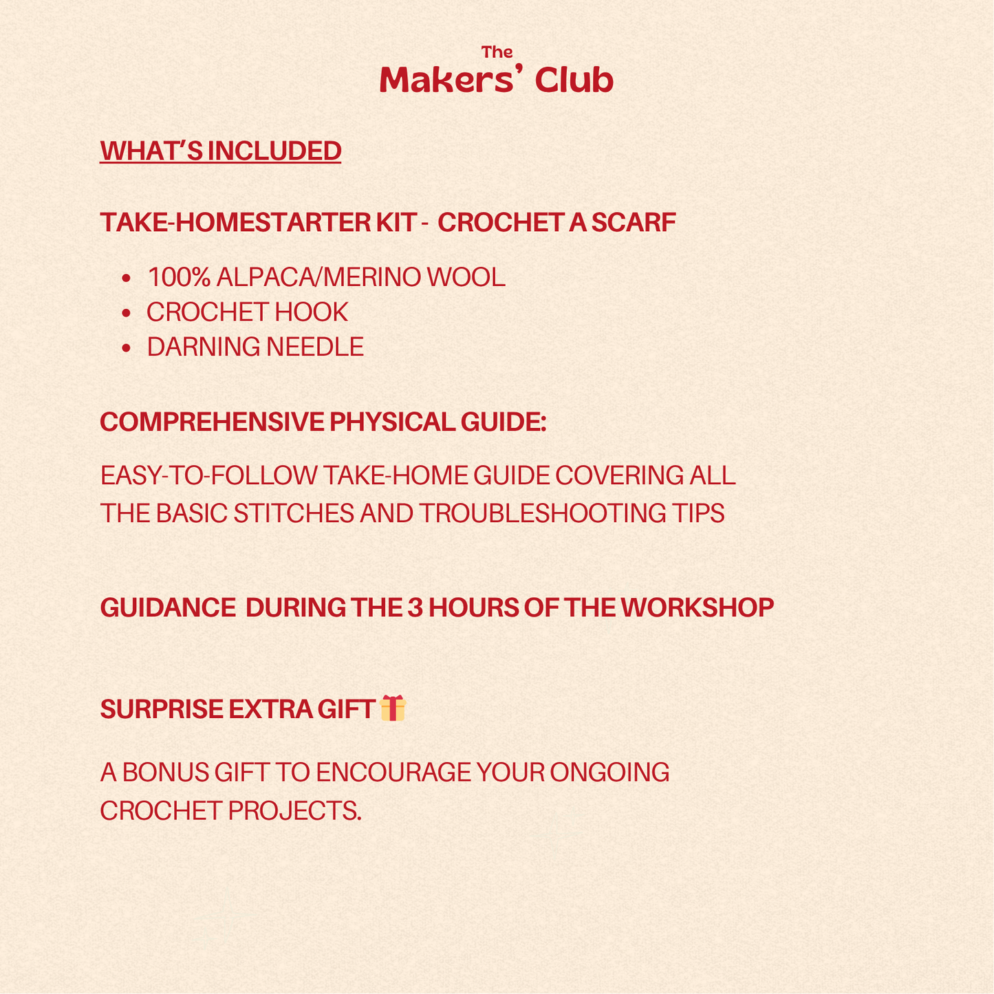 Beginner Crochet Workshop: Start Your First Cozy Scarf 🧶