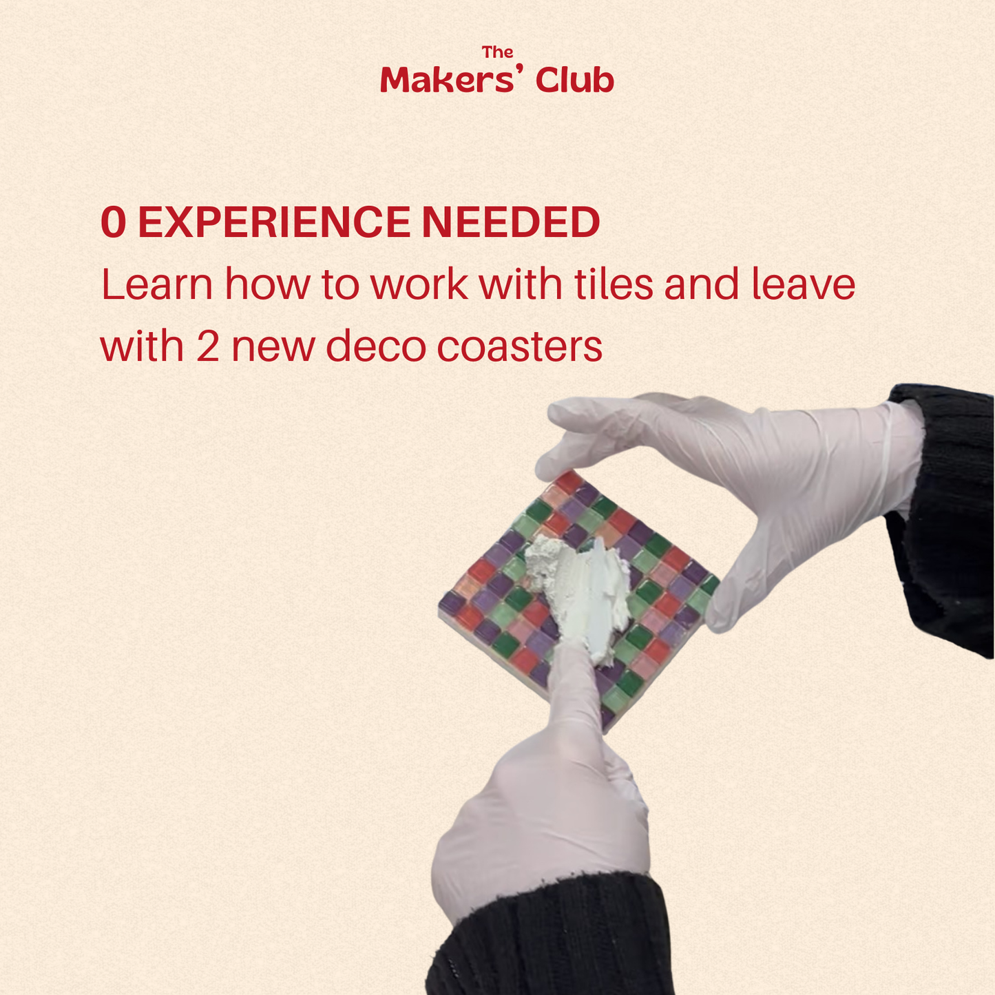 Mosaic Coasters Workshop