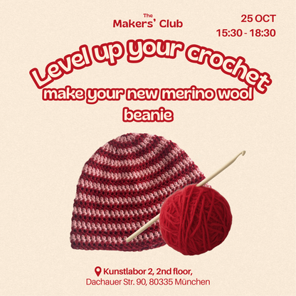 Level Up Your Crochet – Winter Merino Beanie