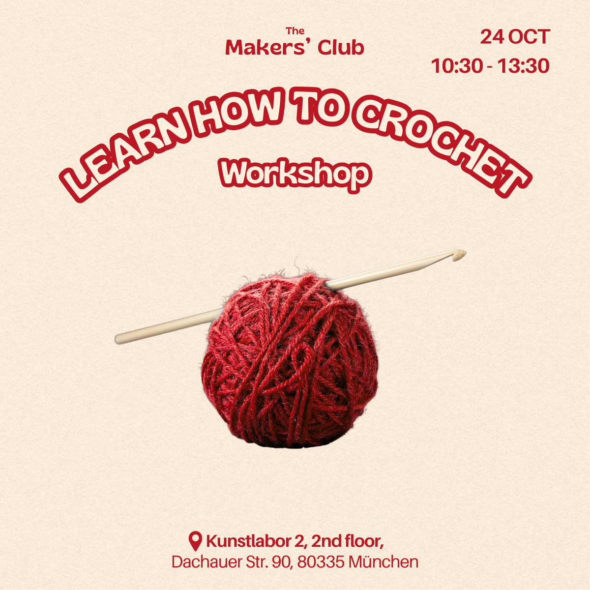 Beginner Crochet Workshop: Start Your First Cozy Scarf 🧶